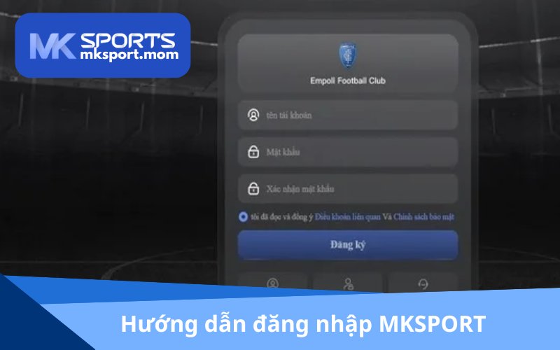 Thao tác đăng nhập vào nhà cái 