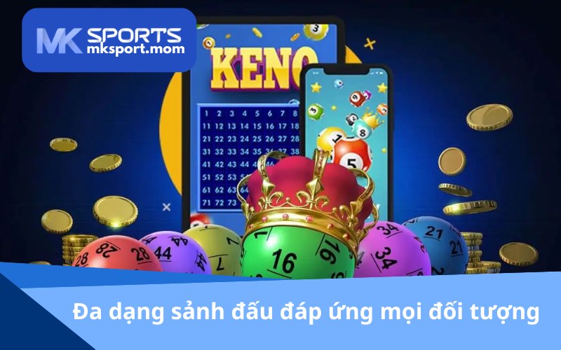 Sảnh đấu phân cấp từ dễ đến khó