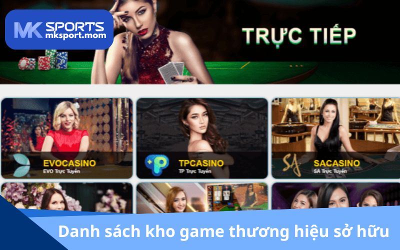 Kho game quy mô khủng